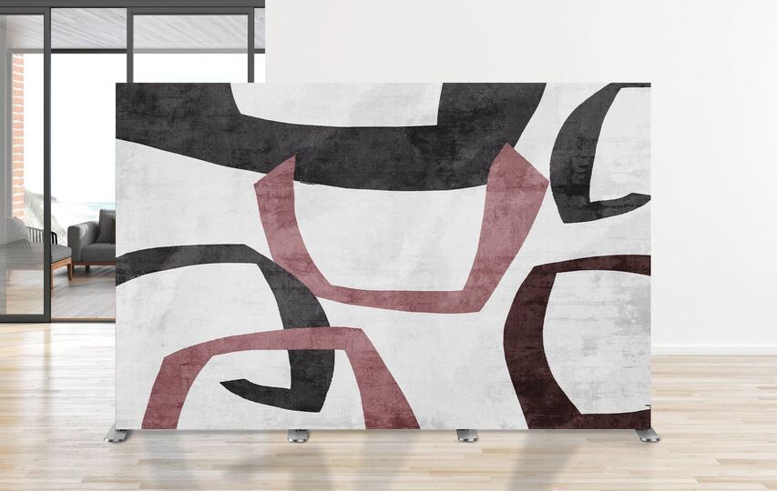 Artful Seg Fabric Display