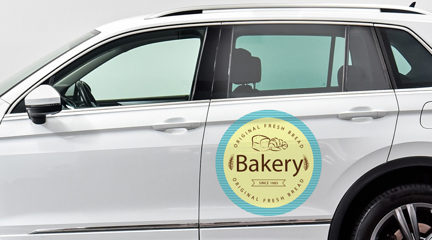 Bakery Company Car Decal