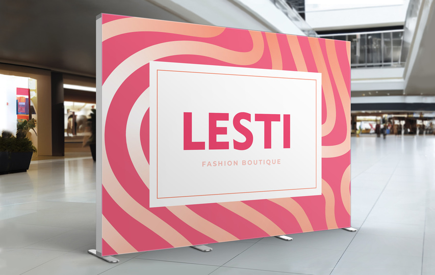 Colorful Branding Seg Display