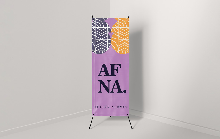 Design Agency X Stand Banner