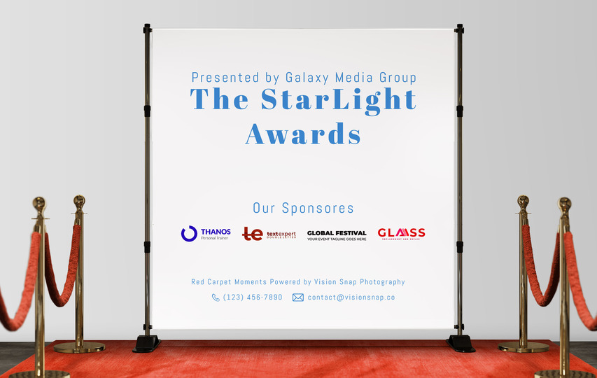 Event Step And Repeat Banner