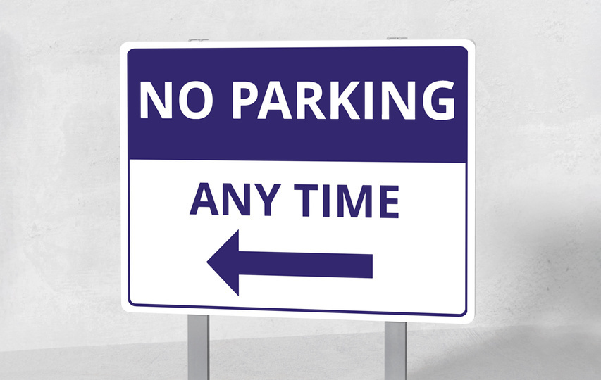 Parking Aluminum Sign