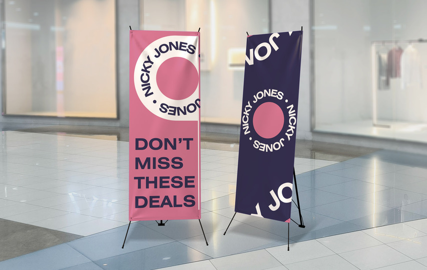 Promotional X Frame Banners
