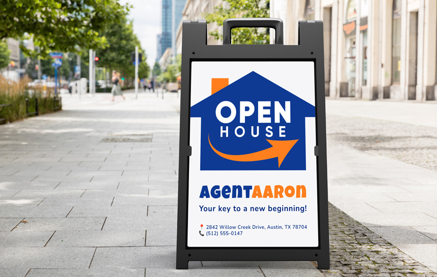 Real Estate Sandwich Boards