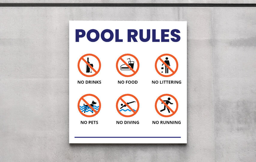Regulatory Aluminum Sign