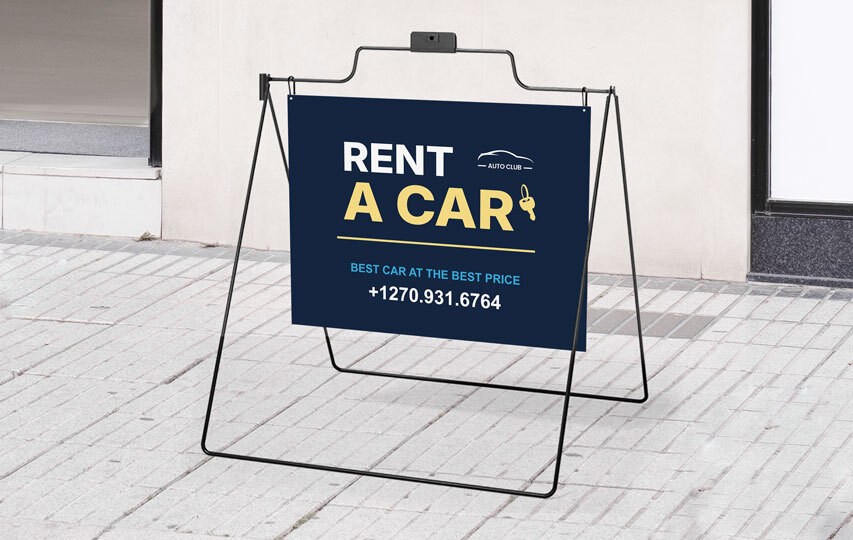 Rent A Car A Frame